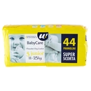 44 PANNOLINI BABY CARE JUNIOR DRY COMFORT 11-25 KG  U! Confronta & Risparmia